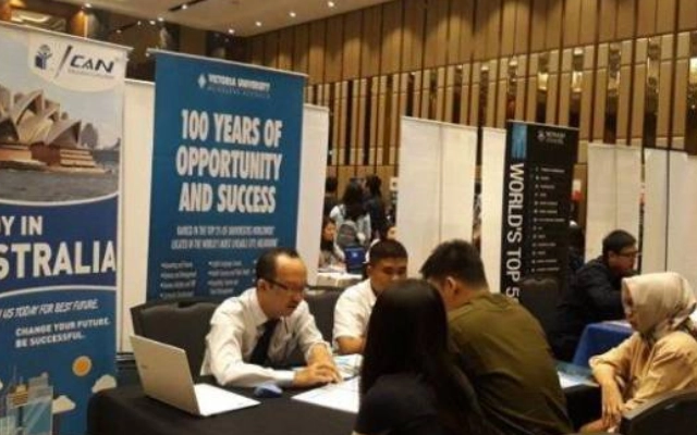 international education expo pameran pendidikan dari ican education consultant