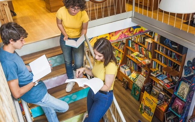 intip library unik di griffith university