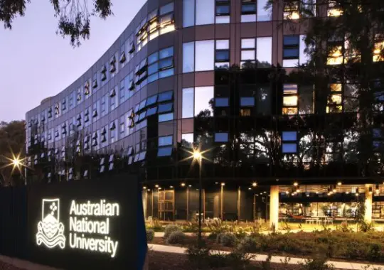 Australian National University, Australia - m sc adalah