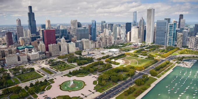 Gambar Ilustrasi Chicago, AS