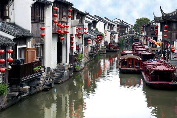Gambar Ilustrasi Suzhou, China