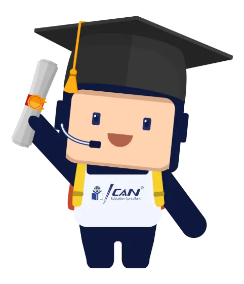 Logo Maskot ICAN Education Consultant