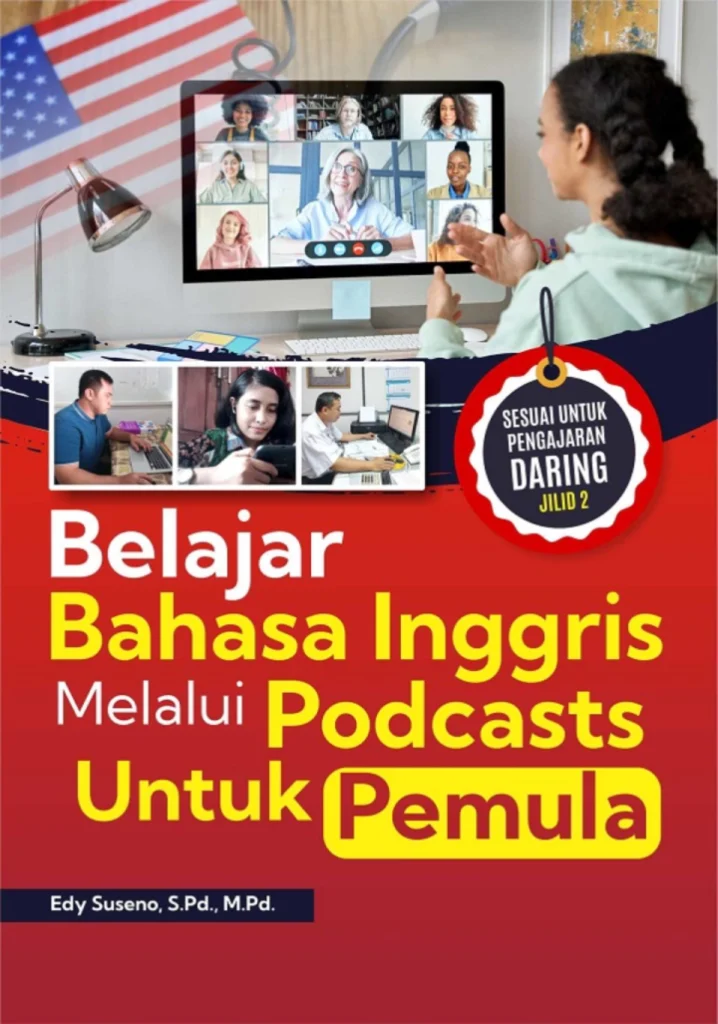 Buku Belajar Bahasa Inggris Melalui Podcasts untuk Pemula - buku belajar bahasa inggris