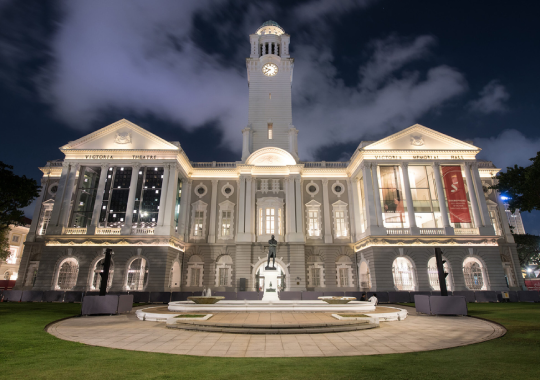 Victoria Concert Hall - tempat libur di singapura