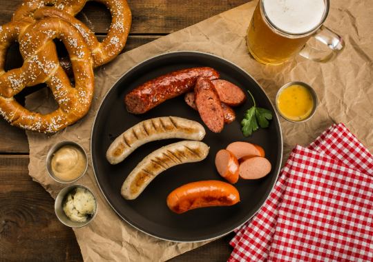 Bratwurst dan Aneka Sosis - makanan khas jerman