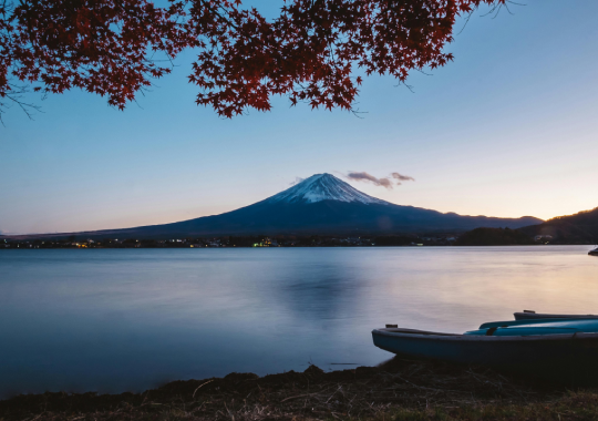 Mount Fuji - tempat terkenal di Jepang
