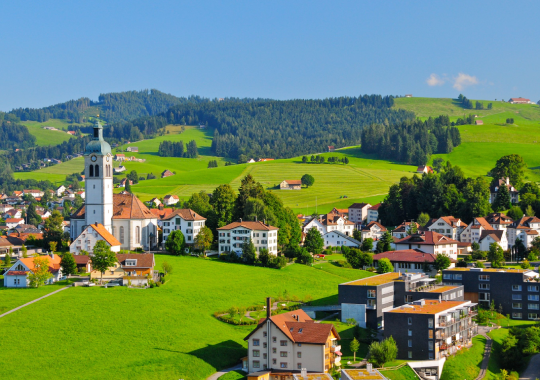 St. Gallen - kota pelajar di swiss