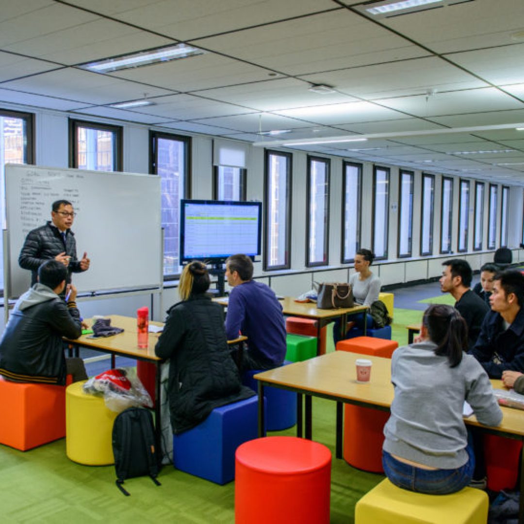 activity at bridge business college, australia