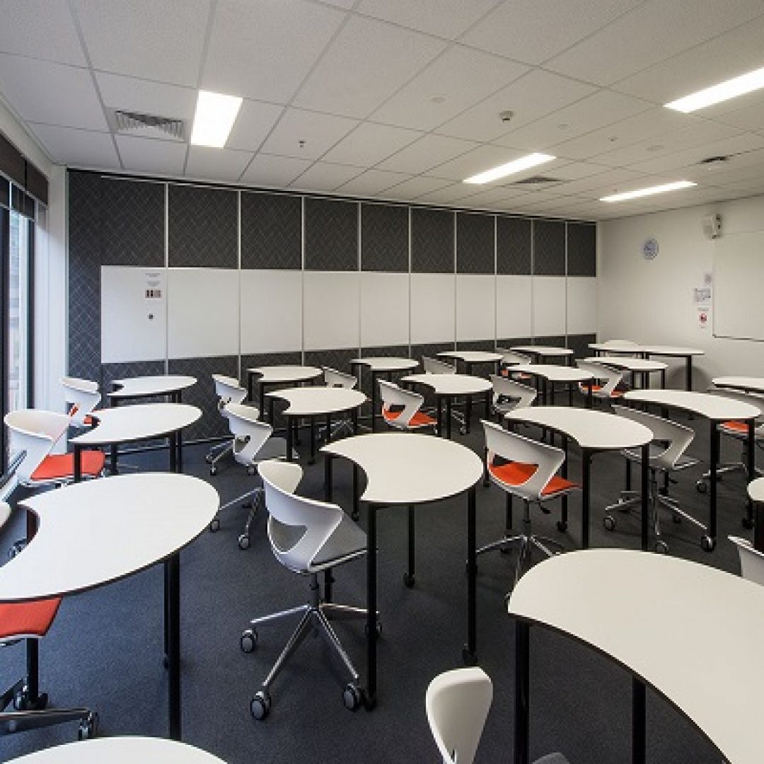 classroom at charles darwin university, australia
