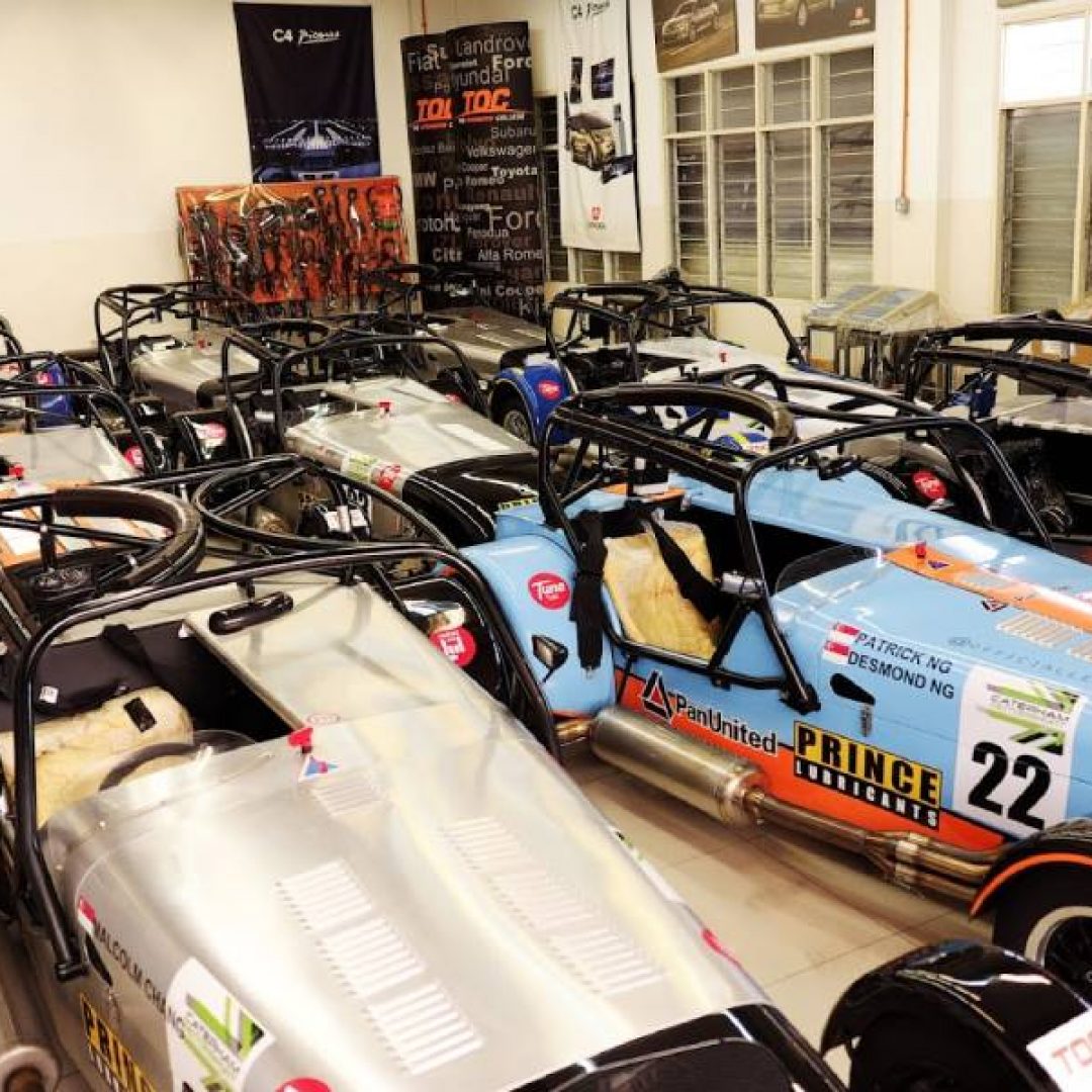 garasi di The Otomotif College, Malaysia